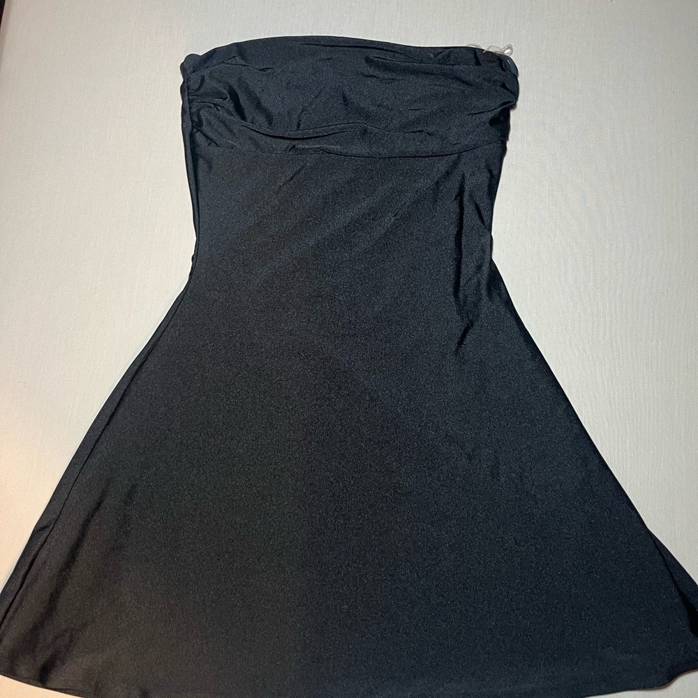 Windsor Black Strapless Dress
